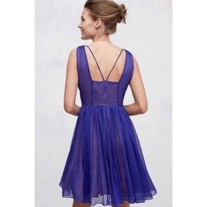 Flared Clipdot Dress (Anthropologie Hd in Paris)